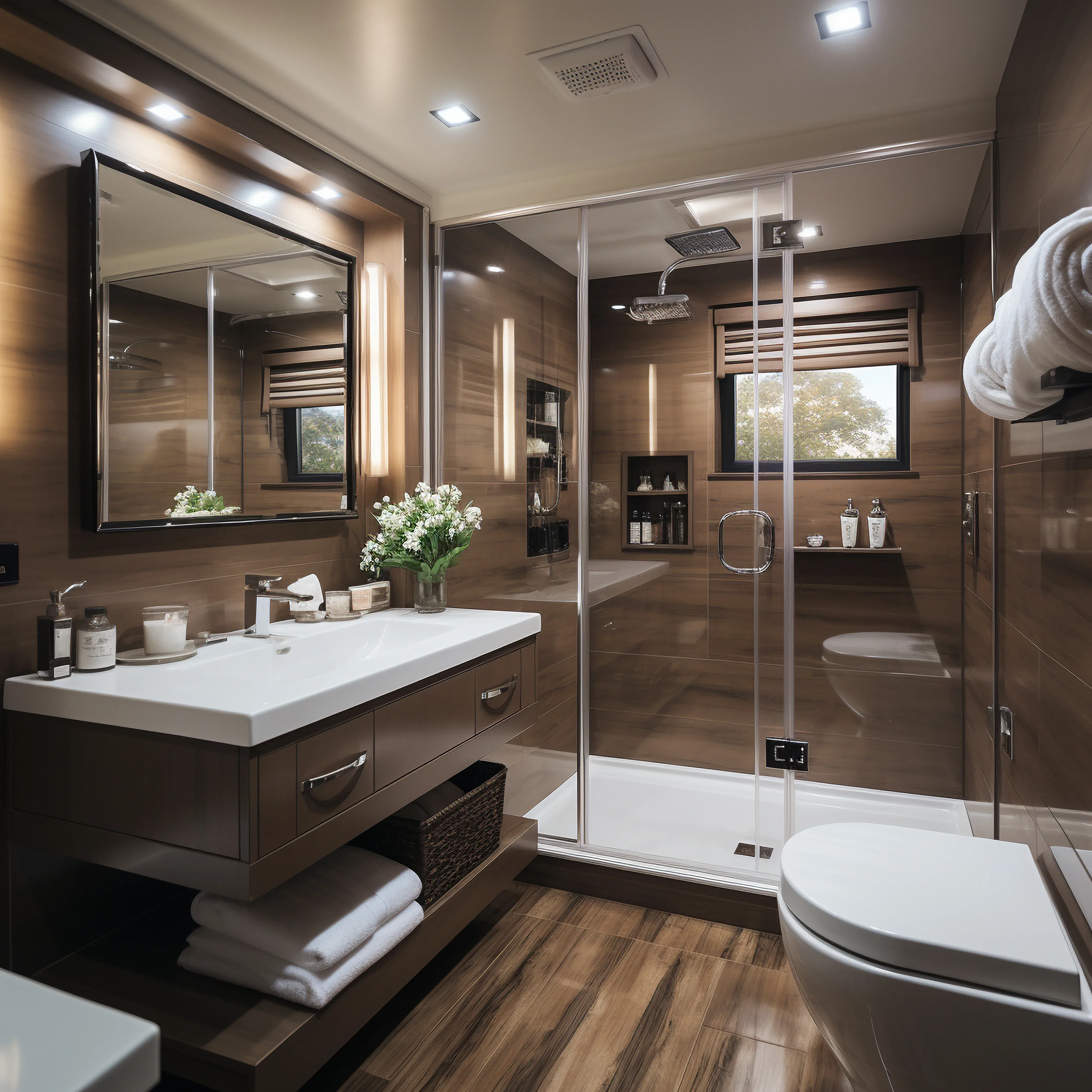 Smart bathroom automation