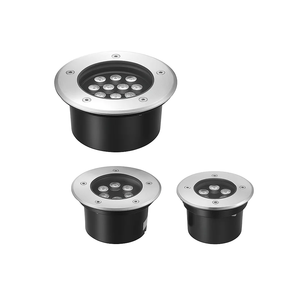 Facade column outdoor light