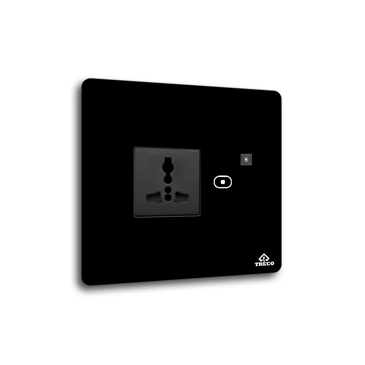 Treco one touch switch with one socket