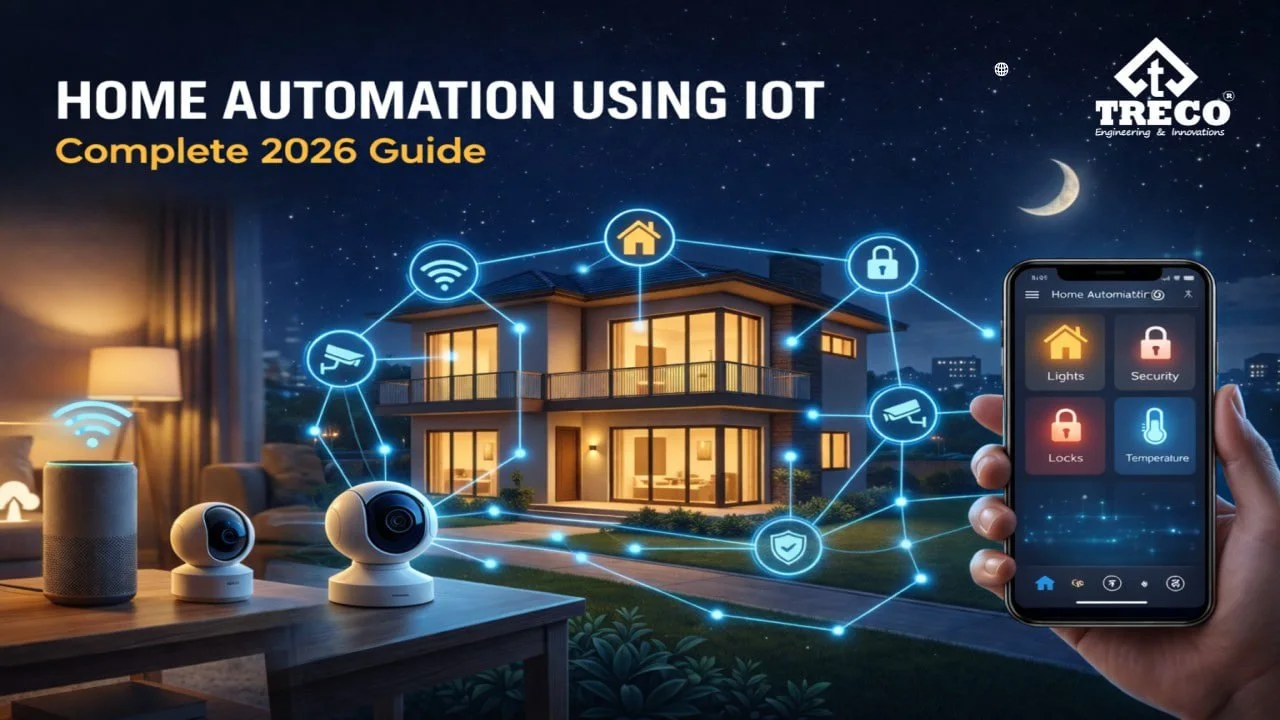 Home automation using IoT architecture with controller sensors and connected devices