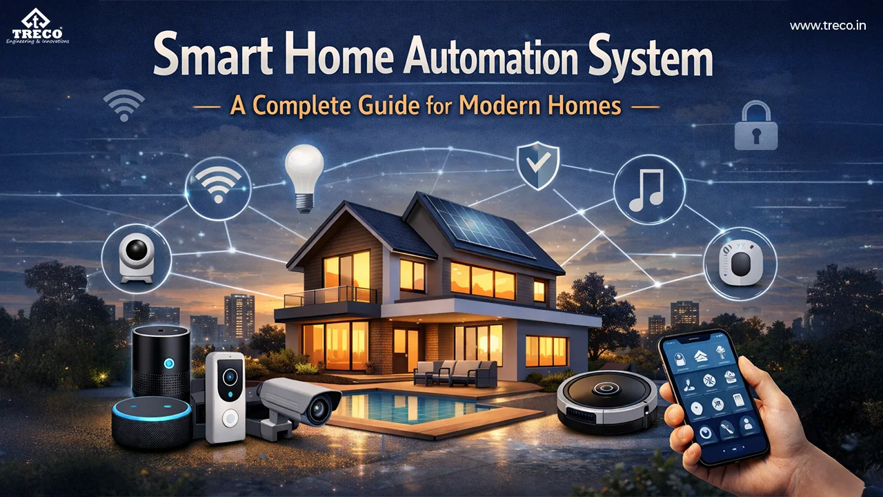 Smart home automation system components architecture and working